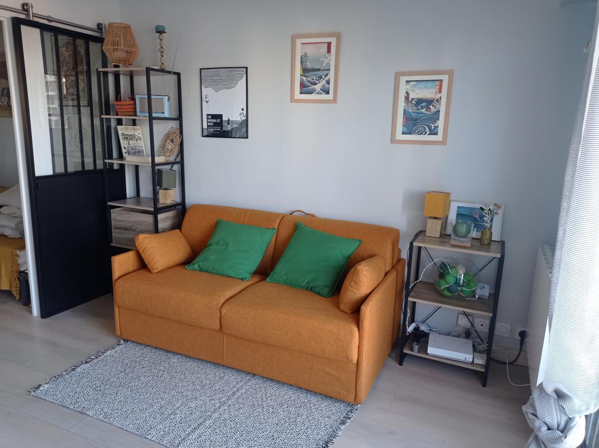 Le Studio Galliéni vue panoramique face mer a fait peau neuve! Pornichet Exterior foto