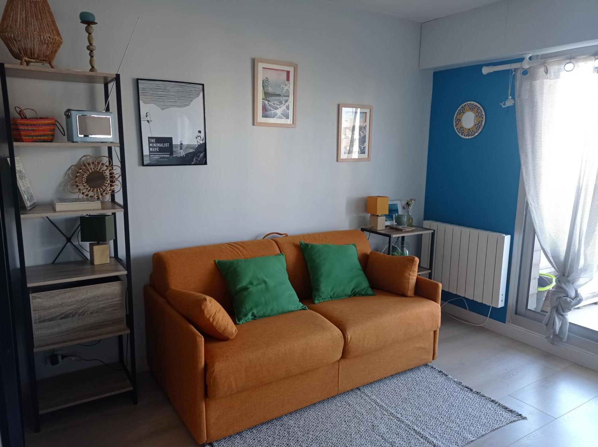 Le Studio Galliéni vue panoramique face mer a fait peau neuve! Pornichet Exterior foto