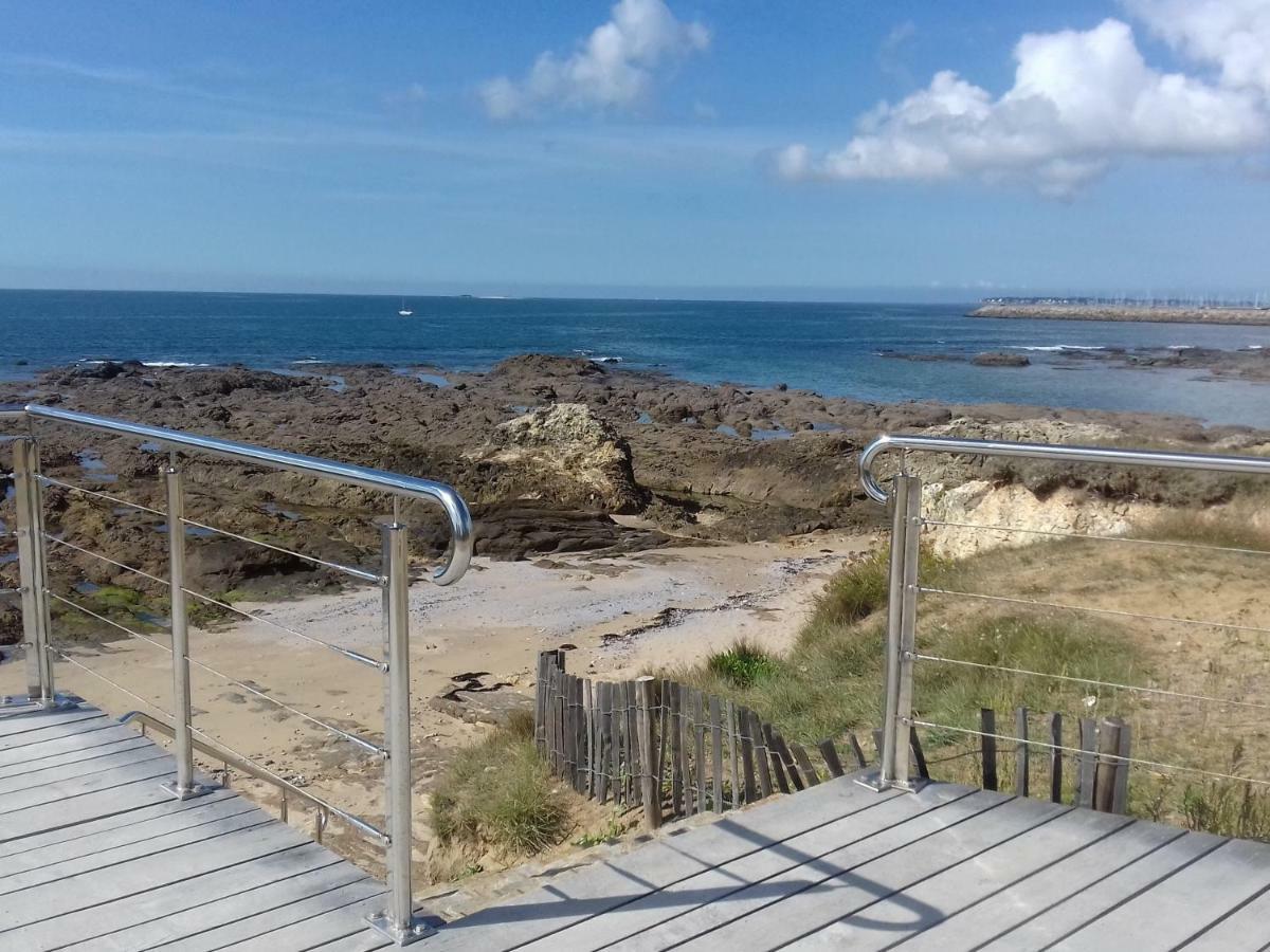 Le Studio Galliéni vue panoramique face mer a fait peau neuve! Pornichet Exterior foto