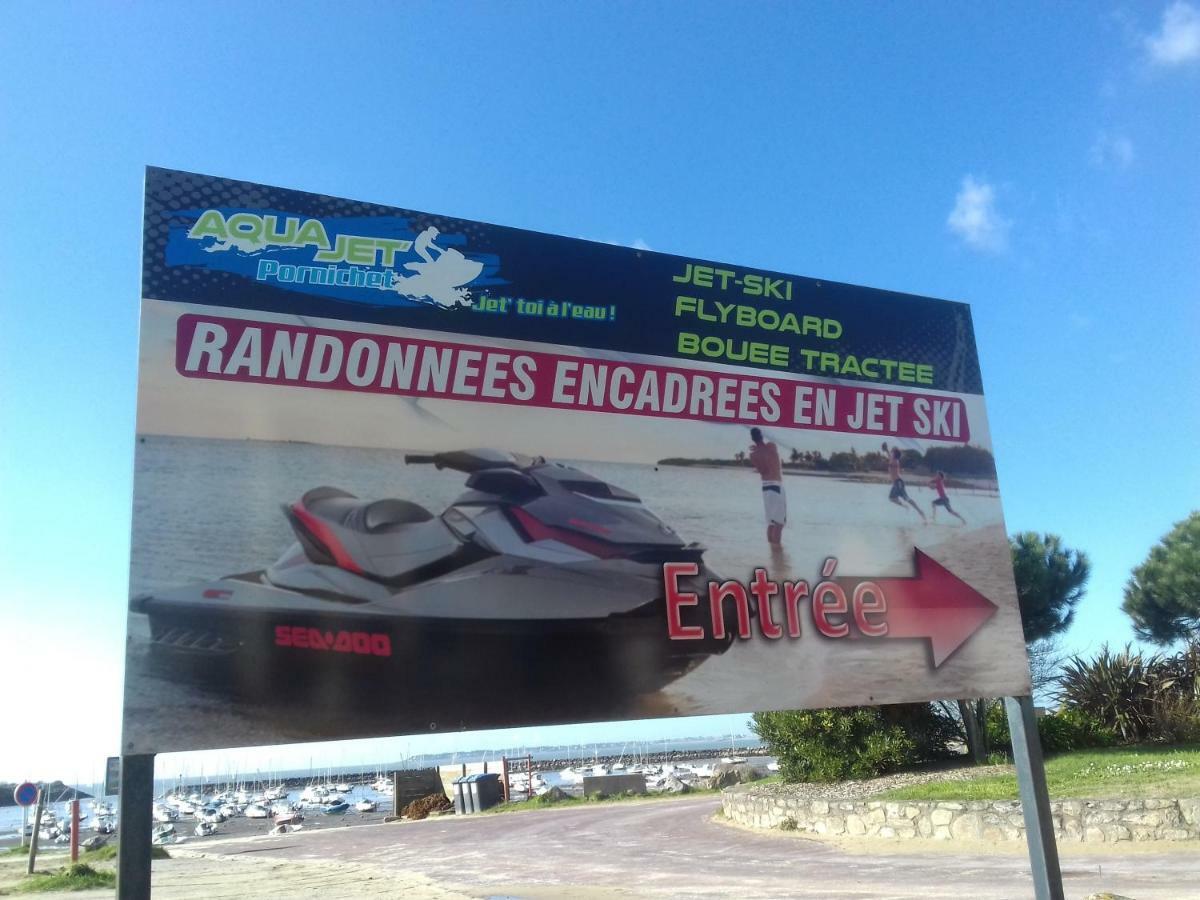 Le Studio Galliéni vue panoramique face mer a fait peau neuve! Pornichet Exterior foto